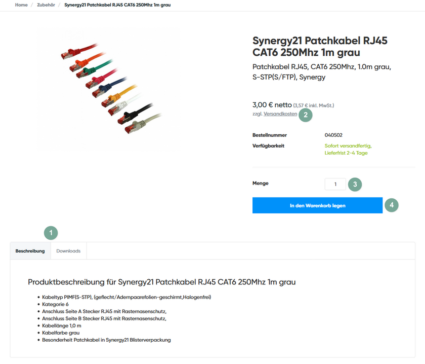 fonial Shop Patchkabel bestellen