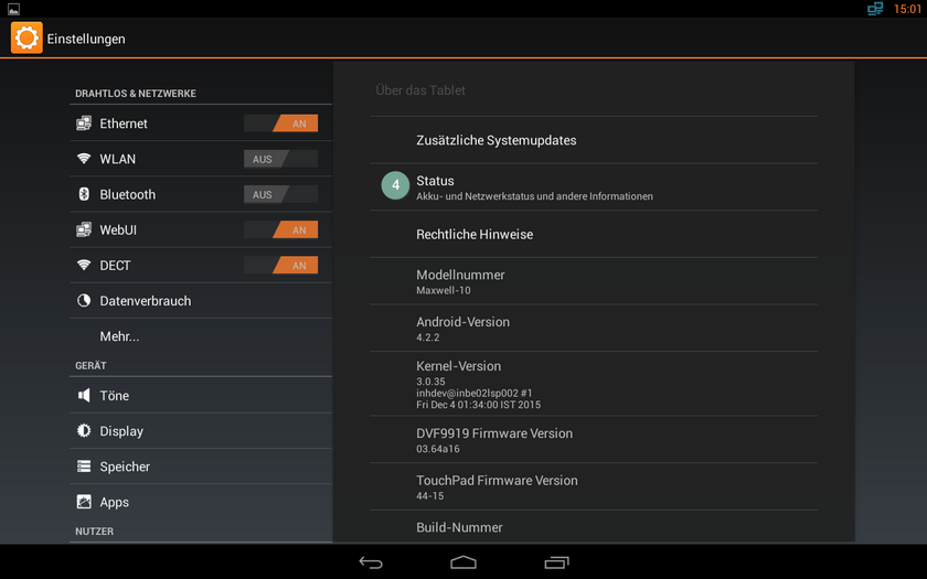 IP-Adresse abrufen Gigaset PRO Maxwell 10 Schritt 4