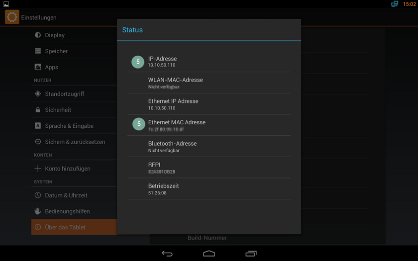 IP Adresse Gigaset Maxwell 10 abrufen