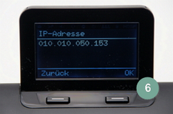 Display Gigaset IP-Adresse abrufen Schritt 6