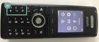 *47* ins Display eingeben