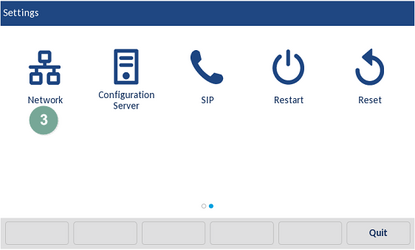 Manuelle Konfiguration Mitel